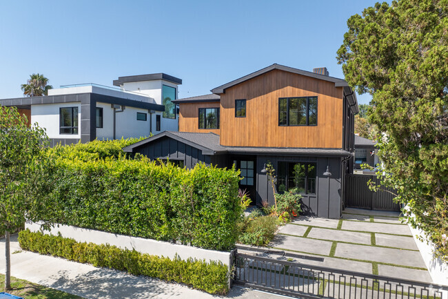 Homes in Beverly Grove have range of styles, but modern designs are increasingly popular.