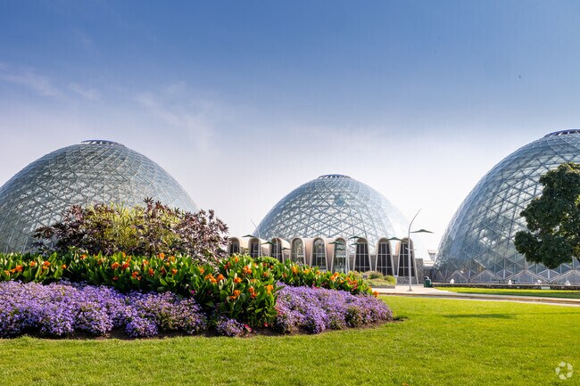 The Mitchell Park Domes in Clarks Square are a fantastic place for finding unique flowers.