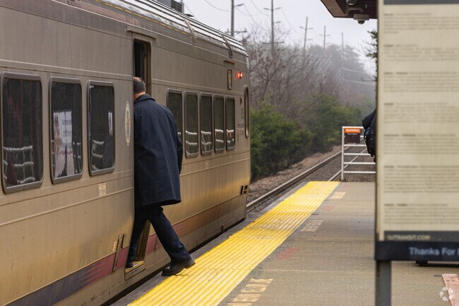 Hop on the NJ Transit train from Atco Station, conveniently located in Berlin.