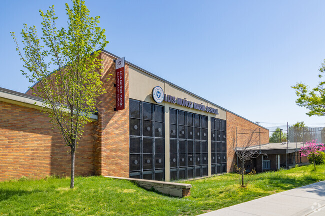 Luis Munoz Marin Elementary, a
a public pre-K, elementary & middle school in North Broadway