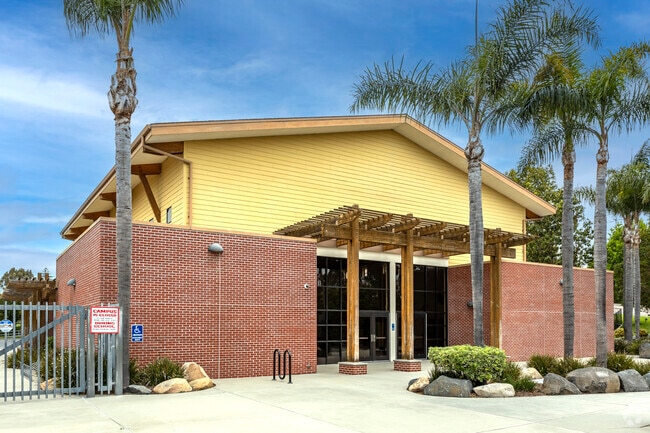 The entrance of the Ada W. Harris Elementary in Encinitas.