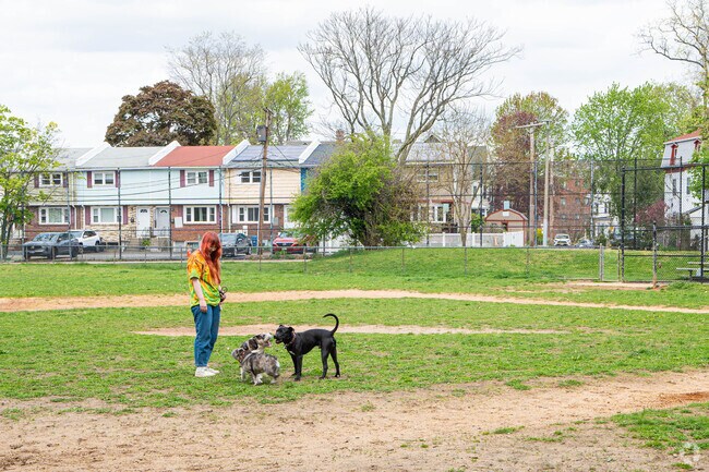 Ringer Park is a popular park where St.Elizabeth's residents go for dog meet-ups and walks.