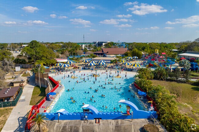 Enjoy a sunny day with the family at Legoland Water Park in Cypress Gardens.