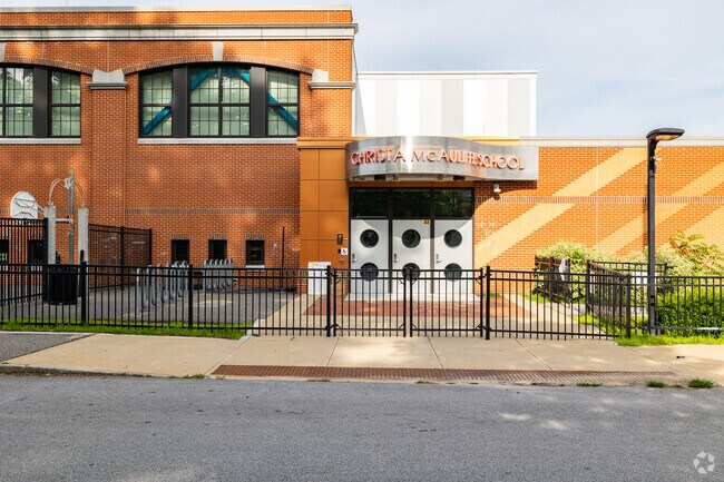 Christa McAufliffe School in Concord NH serves grades K-5.