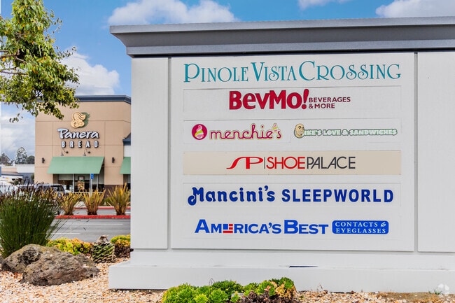 Shop until you drop at the Pinole Vista Crossing in El Sobrante.