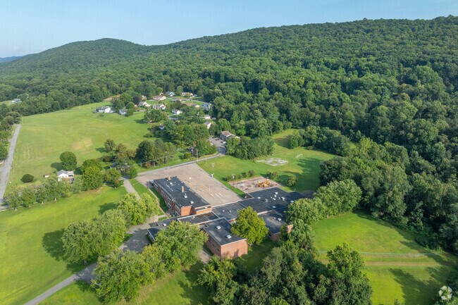 Lenkerville Elementary School is sits in the rolling hills of the Appalachian Mountains.