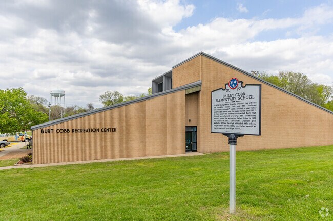The Burt-Cobb Recreation Center was once home to the Bailey Cobb Elementary School in Clarksville.