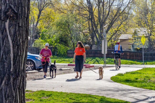 Head to Oak Park to hop on the Ralston Creek Trail that runs through Arvada.