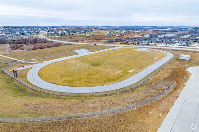 Liberty Middle School has a track and field.