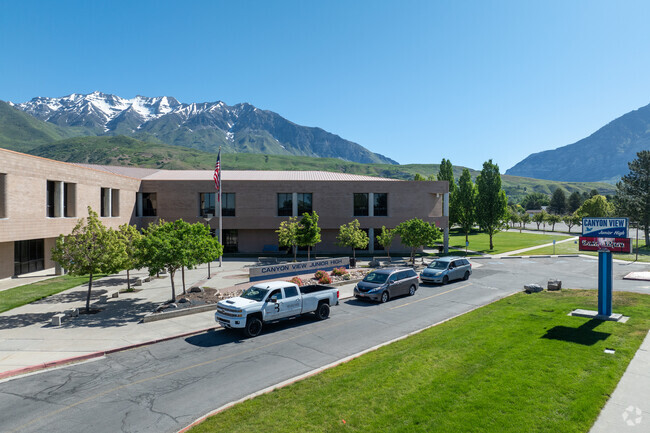 Canyon View Junior High is located in the Old Orchard neighborhood.