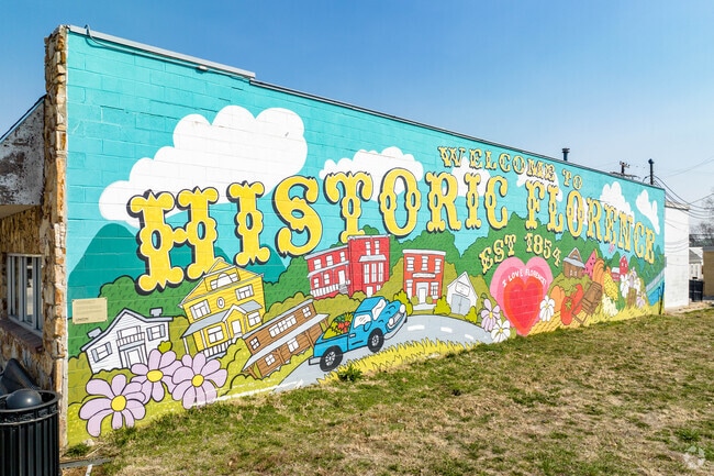 Florence is a historic neighborhood, established in 1854.