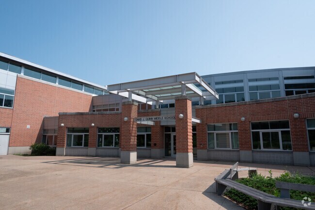 David J. Quinn Middle School in Hudson, Massachusetts.