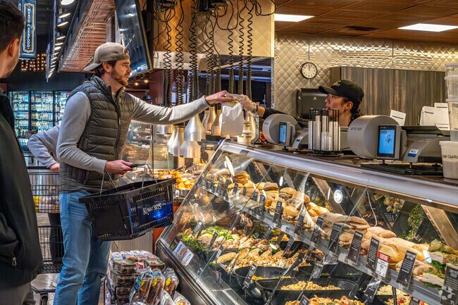 Kenny residents head to Kowalski's for a quick lunch at the deli.