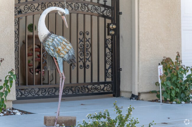 Unique lawn ornaments can be found in Rancho Murieta.