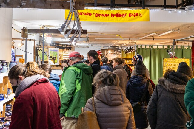 Shop the many vendors at Harvard Square Holiday Fair.