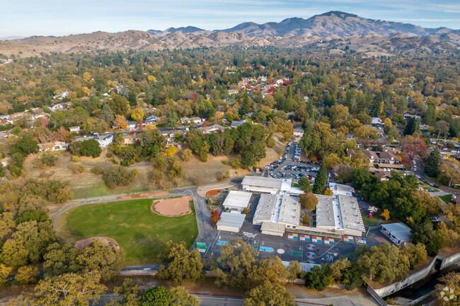 Soaring above Murwood Elementary School, where learning takes flight.