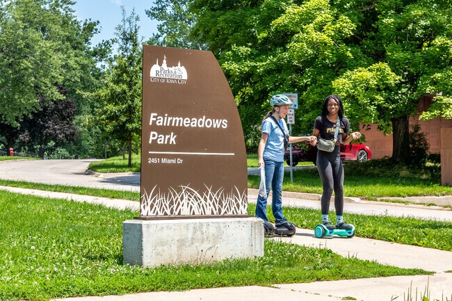 Fairmeadows Park is centrally located in Grant Wood and has something for everyone.