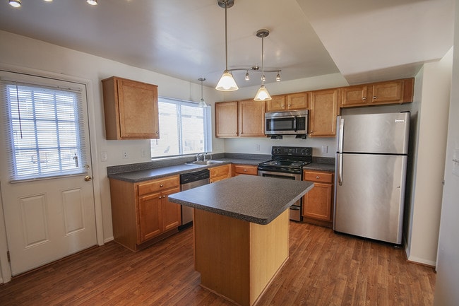 Caraway Kitchen with Vinyl Plank Flooring