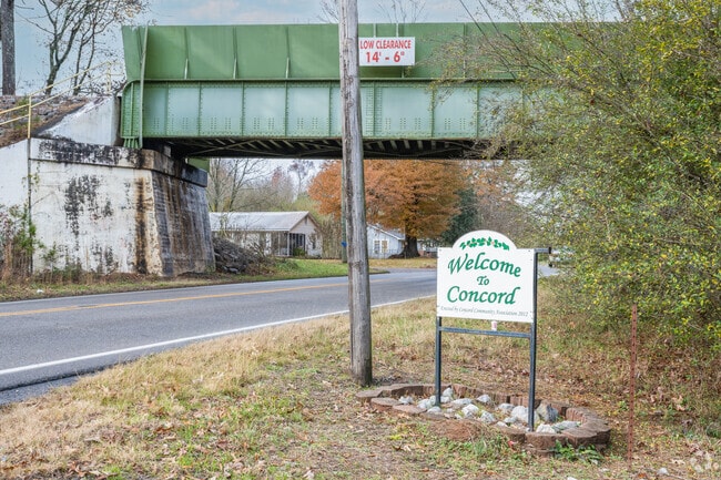 Concord is a vibrant community with 1,700 residents and a solid average income of $72,000.