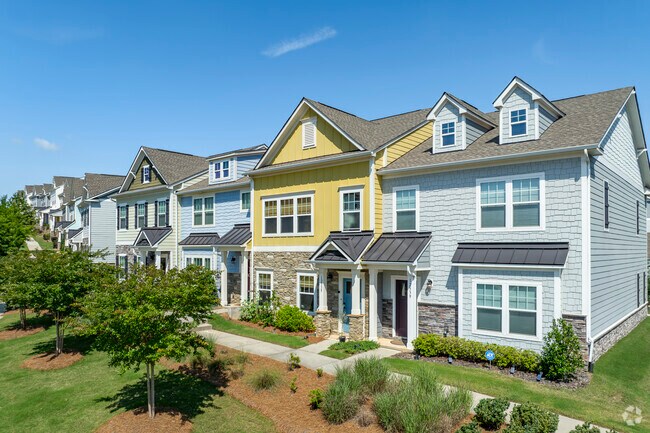 Residents can be close to everything Huntersville has to offer with a townhome.