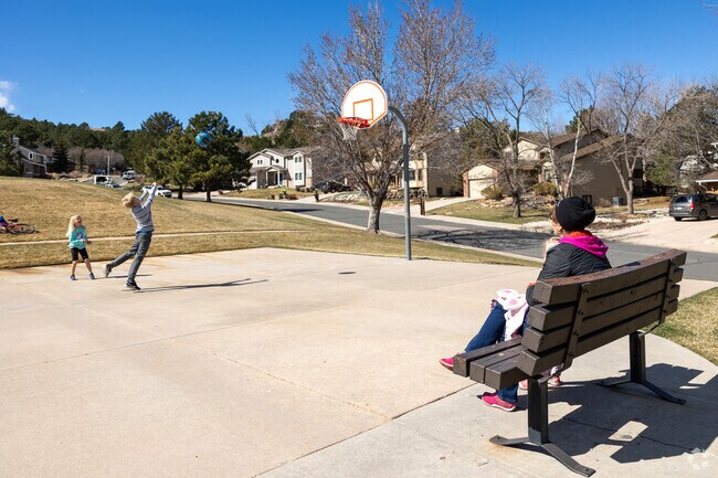Play some basketball with your friends and family at Pinecliff Park.