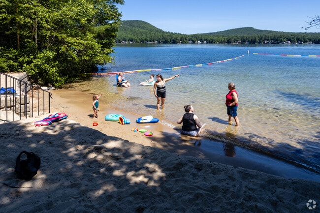New Durham Town Beach is the favored locale for enjoying a cool dip and soaking up the sun's rays.
