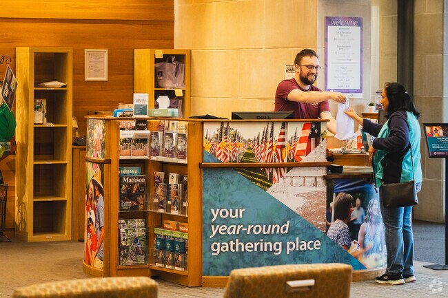 Cowing Park residents can get a lesson in local history at neighboring Minnetrista Museum & Gardens.