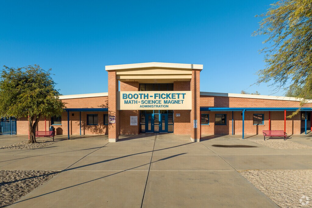 Booth-Fickett serves grades K-8 in Tucson.