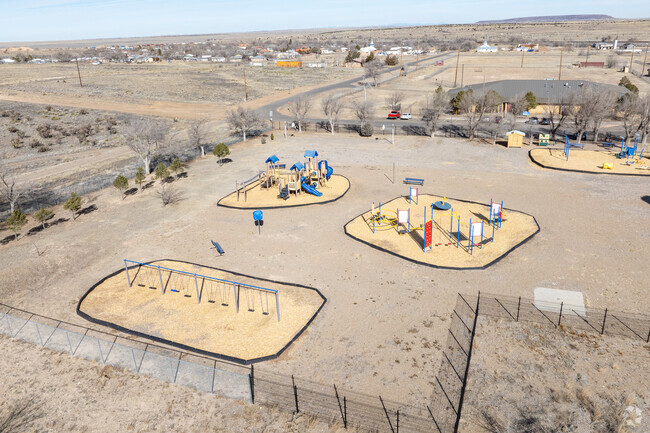 The play equipment at Vaughn Elementary School.