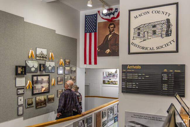 The Macon County Historical Museum offers visitors a glimpse into the area's history.