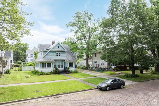 Get a small town feel within a vibrant city of Downtown Champaign.