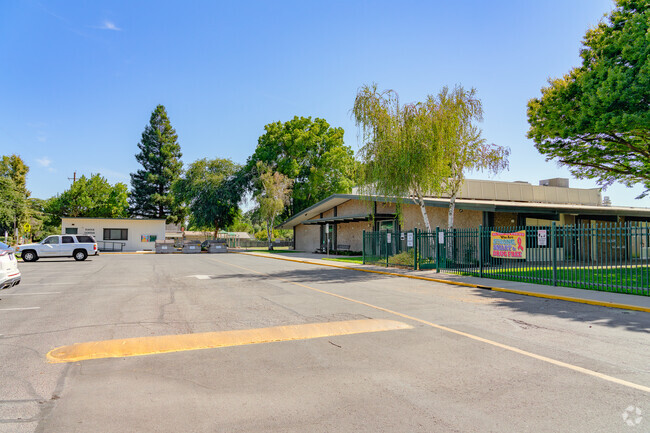 Fences help keep children safe at Tierra Buena Elementary School.