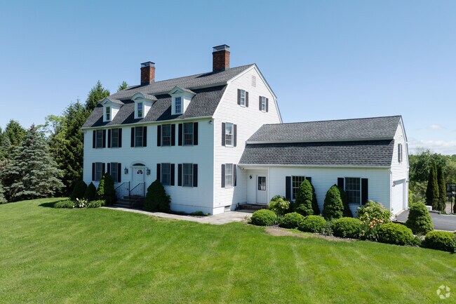 Homes in Clinton Town, like this Dutch Colonial, sell for over 1 million dollars.