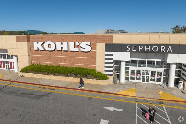 Shoppers browse clothes and cosmetics at Kohl’s in Lutherville.