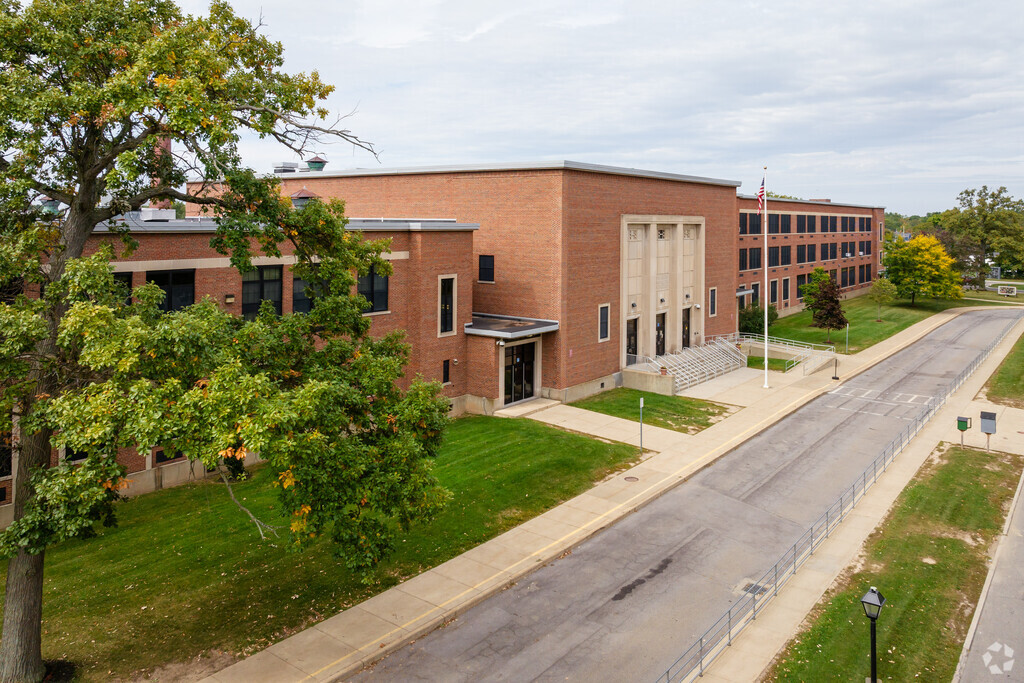 Ben Franklin Middle School in Buffalo shares a building with the elementary school.