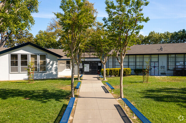 Bagby Elementary School serves around 350 students in the Willow Glen neighborhood.