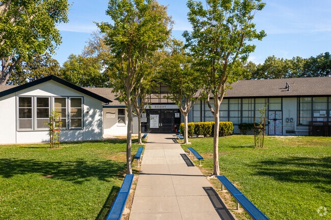 Bagby Elementary School serves around 350 students in the Willow Glen neighborhood.