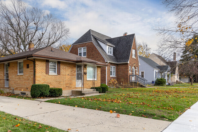 In Lorraine Terrace, ranch homes sit beside two story, brick single family homes.