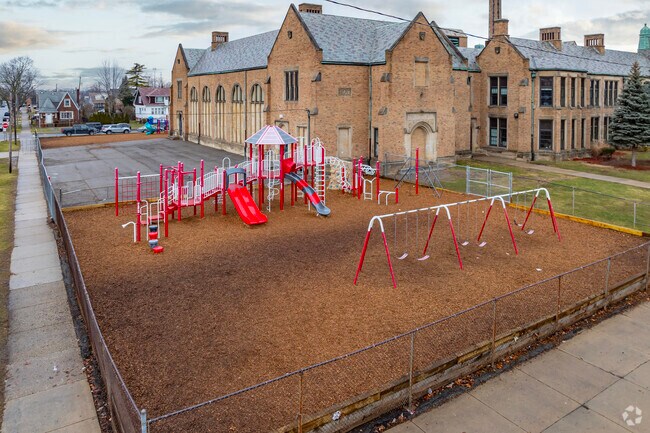 Playground for younger Lowrey School students.