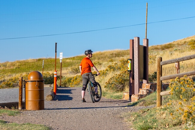 North Table Mountain in Golden is a popular spot for mountain biking.