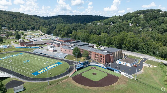 Active learning in a vibrant setting at Grafton High School.