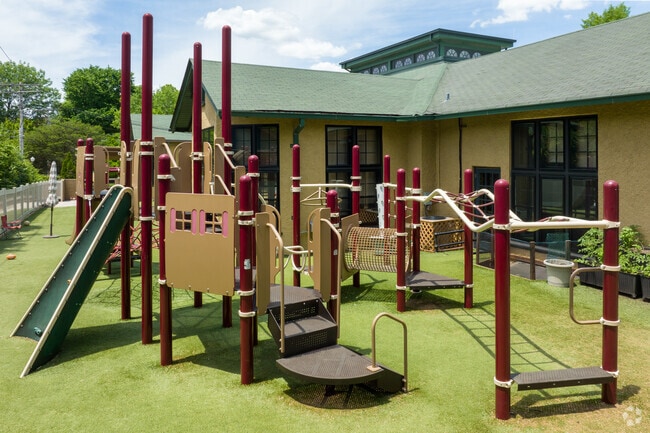 The Wilson School provides a playground.