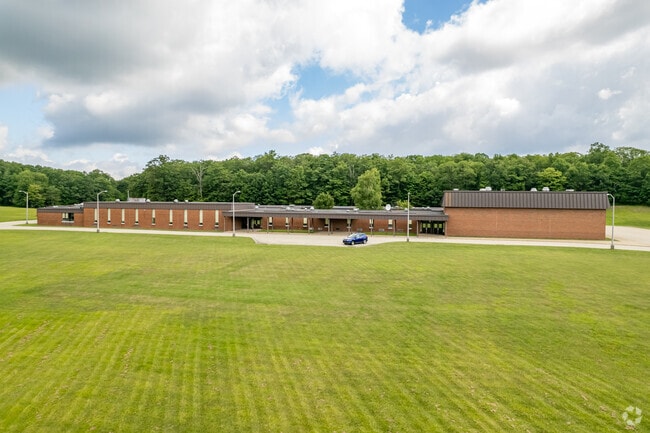 A.J. McMullen Middle School is in the beautiful mountains of the Laurel Highlands.