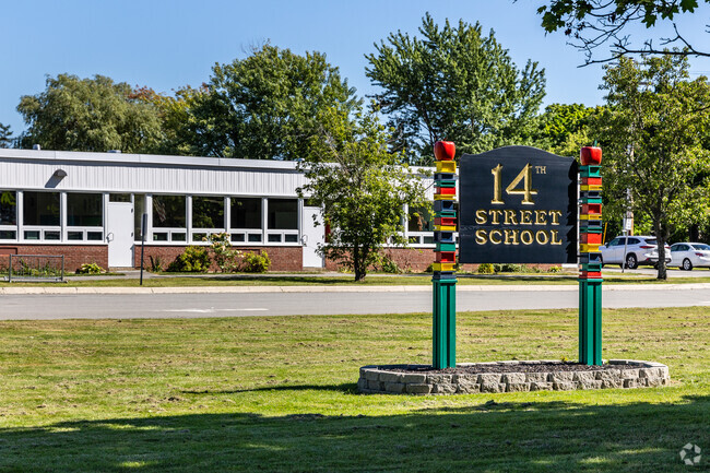 The Fourteenth Street School serves area students in grades PK-3.