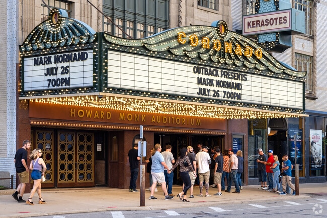 Orchid 3rd Union College is a short drive from the Coronado Performing Arts Center.