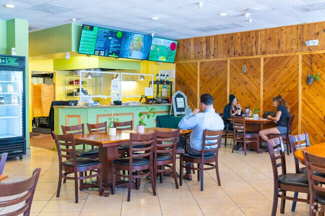 Savor Natuurlik Vegan Jamaican Food in Manor Forest offers delicious vegan options.