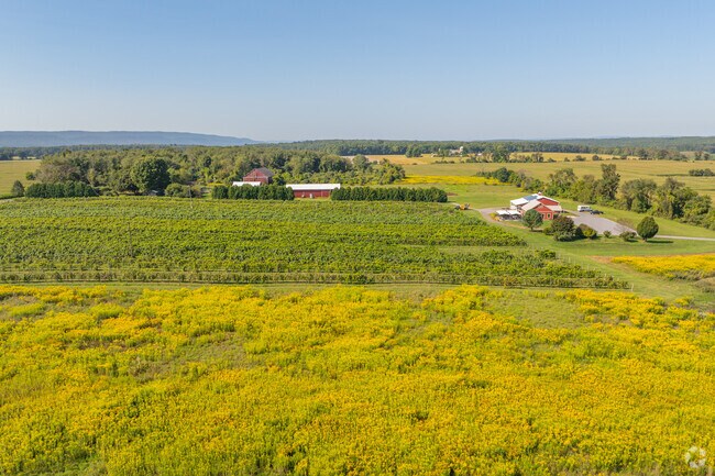 Farms create a rural charm in Ferguson Township.