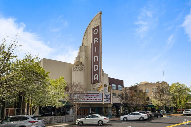 The Orinda Theatre stands as an iconic beacon of entertainment, a jewel in Orinda's cultural