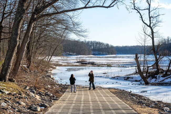 Take a stroll at Pig Tail Recreation Area in Dayton.