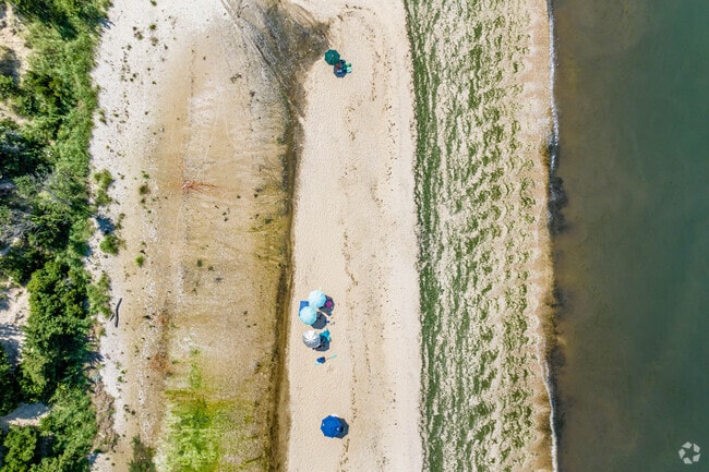 Enjoy peace and quiet on your private beach in Rocky Point.